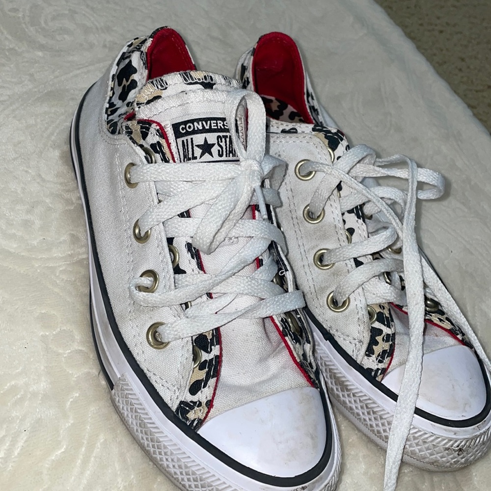 Converse all star leopard